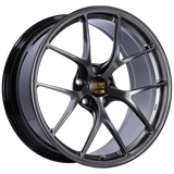 BBS RI-D 20x9 5x120 ET27 Diamond Black Wheel -82mm PFS/Clip Required - RI030DBK