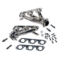 BBK 99-04 Mustang V6 Shorty Tuned Length Exhaust Headers - 1-5/8 Chrome - 4008