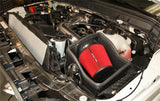 Spectre 11-14 Ford F250/350 V8-6.2L F/I Air Intake Kit - Polished w/Red Filter - 9001
