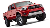 Bushwacker 12-15 Toyota Tacoma Fleetside Pocket Style Flares 4pc 73.5in Bed - Black - 31927-02