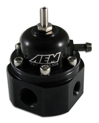 AEM Universal Black Adjustable Fuel Pressure Regulator - 25-302BK
