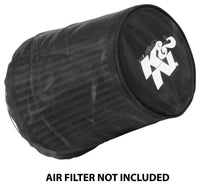 K&N Black Drycharger Rectangle Straight Air Filter Wrap - Black - RE-5286DK