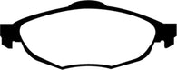 EBC 01-06 Chrysler Sebring Sedan 2.4 Yellowstuff Front Brake Pads - DP41611R