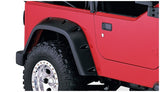 Bushwacker 97-06 Jeep TJ Pocket Style Flares 4pc - Black - 10917-07