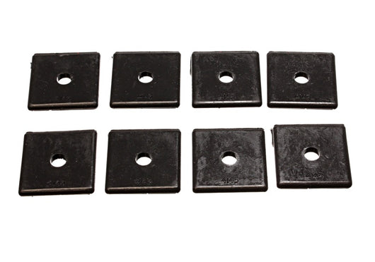 Energy Suspension Pad 2in Sq X 7/16in Id X 1/4in H - Black - 9.9533G