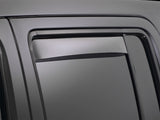 WeatherTech 05-10 Jeep Grand Cherokee Rear Side Window Deflectors - Light Smoke - 71380
