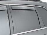 WeatherTech 2014+ Jeep Cherokee Rear Side Window Deflectors - Light Smoke - 71741