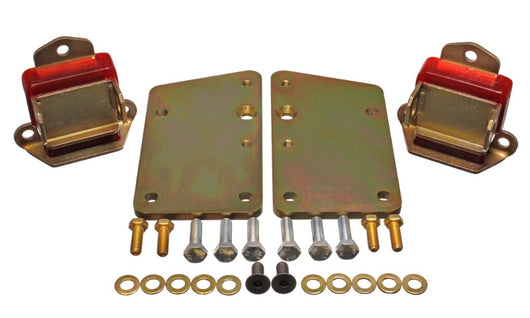 Energy Suspension Ls Conversion Mtr Mount Set  - Red - 3.1148R