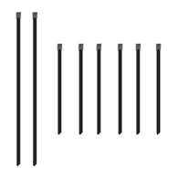 Mishimoto Set of Six 6in & Two 14in Stainless Steel Locking Ties - MMTW-TIES