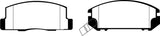 EBC 99-02 Toyota MR2 1.8 Ultimax2 Rear Brake Pads - UD528