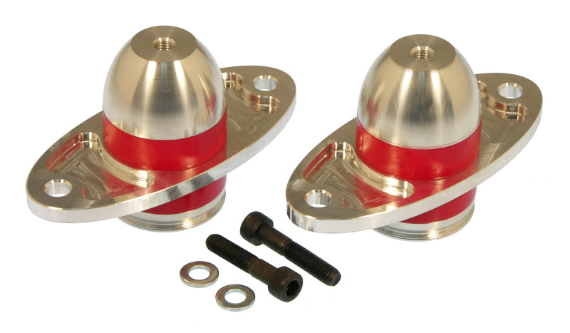 Prothane 05-06 Ford Mustang Bullet Motor Mounts - Red - 6-505