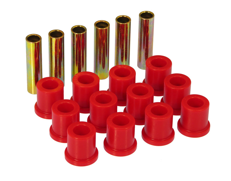 Prothane 73-79 Ford F100 Rear Spring Bushings - Red - 6-1002