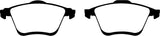 EBC 06-09 Mazda 6 2.3 Turbo (Mazdaspeed) Greenstuff Front Brake Pads - DP21773