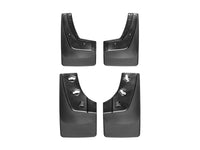 WeatherTech 14+ GMC Sierra/Sierra Denali No Drill Mudflaps - Black - 110036-120036