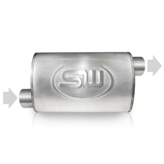 Stainless Works 2.5in ID OFFSET INLET/ 2.5in OD OFFSET OUTLET (ON OPPOSITE SIDES) 4inX8in - TM4C25O25OPS