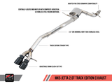 AWE Tuning Mk5 Jetta 2.0T - GLI Track Edition Exhaust - Diamond Black Tips - 3020-23032