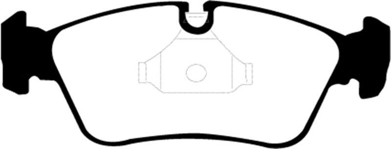 EBC 99-02 BMW Z3 2.5 Yellowstuff Front Brake Pads - DP41211R