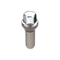 McGard Hex Lug Bolt (Cone Seat) M14X1.5 / 17mm Hex / 28.0mm Shank Length (Box of 50) - Chrome - 69700