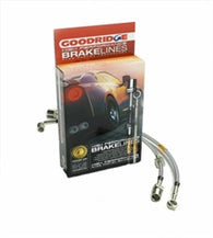 Goodridge 82-86 Jeep CJ-5 2-inch Extended Stainless Steel Brake Lines - 2-15220