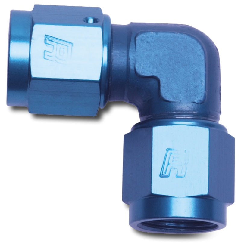 Russell Performance -3 AN 90 Degree Female AN to Female AN Fitting - 614503