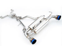 Invidia 09+ FX35 2/4WD Gemini Rolled Titanium Tip Cat-back Exhaust - HS09IFXGID