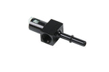 Aeromotive 5/16in Quick Connect with AN-06 port and 1/8in gauge port - 15120