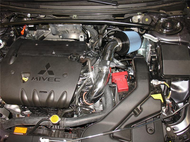 Injen 08-13 Lancer/Outlander Sport 2.0L 4 Cyl. Polished Short Ram Intake w/ MR Tech/Air Fusion - SP1832P