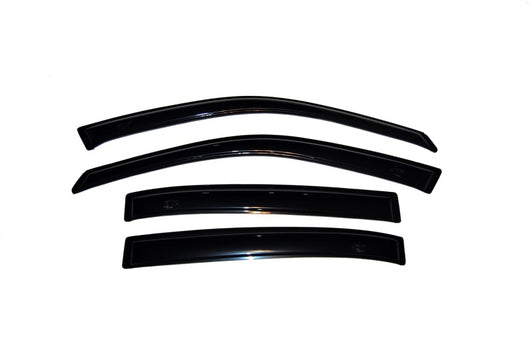 AVS 04-07 Chevy Malibu Ventvisor Outside Mount Window Deflectors 4pc - Smoke - 94621