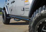 N-Fab Nerf Step 2018 Jeep Wrangler JL SUV 4 Door- Gloss Black - W2W - 3in - J1866-GB