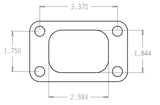 Cometic Turbo FLG T3/T4 Turbine Inlet Exhaust Gasket - C4514