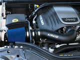 Airaid 06-10 Jeep Commander 5.7L CAD Intake System w/ Tube (Dry / Blue Media) - 313-200