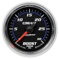 Autometer Cobalt 52mm 0-30 PSI Full Sweep Electronic Boost Gauge - 6160