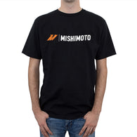 Mishimoto Large Black Signature Logo T-Shirt - MMAPL-LOGO-TBKLG