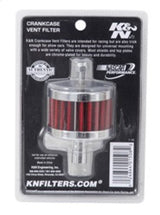 K&N Steel Base Crankcase Vent Filter 0.5in Vent OD x 2in OD x 1.5in Height - 62-1100
