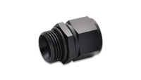 Vibrant -12AN Female to -10AN Male Straight Cut Adapter with O-Ring - 16868