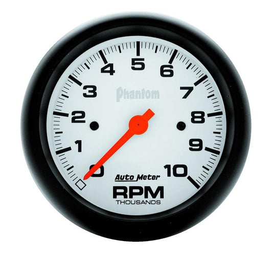 Autometer Phantom 3-3/8in 10000 PRM In-Dash Single Range Tachometer - 5897