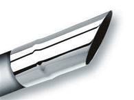 Borla Universal Polished Tip Single Round Angle-Cut (inlet 2 1/2in. Outlet 2 1/2in) *NO Returns* - 20107
