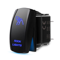 XTM Universal Rocker Switch – Rock Lights – Blue LED