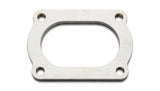 Vibrant T304 SS 4 Bolt Flange for 3in O.D. Oval tubing - 13175S