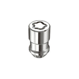 McGard Wheel Lock Nut Set - 5pk. (Cone Seat) 1/2-20 / 3/4 &13/16 Dual Hex / 1.46in. Length - Chrome - 24538