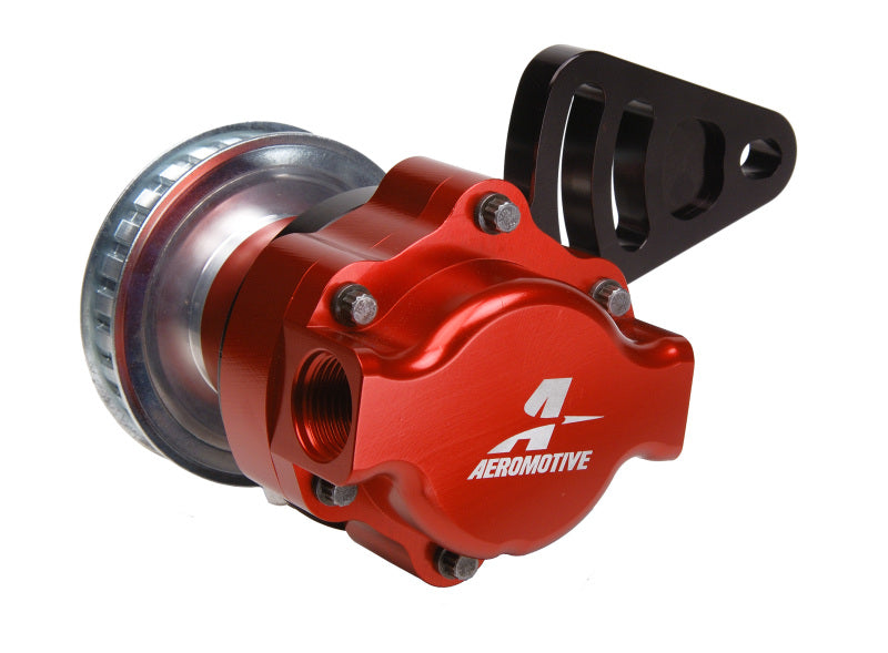 Aeromotive Belt Drive Pump Kit (P/N 11105) w/ Gilmer Pulley and Mounting Bracket - 17140