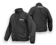 Sparco Jacket Windbreaker Blk Sml - SP05100NR1S
