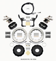 Wilwood Dynapro Radial4 / MC4 Rear Kit 12.88 2006-15 Miata w/Lines & Cables - 140-15034