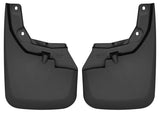 Husky Liners 2016 Toyota Tacoma w/ OE Fender Flares Custom Molded Front Mud Guards - Black - 56941