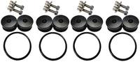Torque Solution Billet Bumper Quick Release Kit Combo (Black): Universal - TS-UNI-026Bc