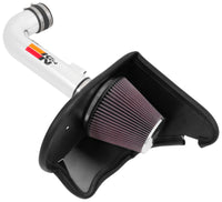 K&N 16-17 Chevy Camaro 3.6L Silver Typhoon Short Ram Intake - 69-4535TP