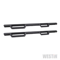 Westin/HDX 16-18 Nissan Titan XD Crew / 17-18 Titan Crew Cab Drop Nerf Step Bars - Textured Black - 56-14025