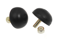 Prothane Universal Bump Stop 11/16X1 5/8 Dia Btn - Black - 19-1315-BL