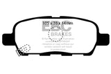 EBC 08-13 Infiniti EX35 3.5 Yellowstuff Rear Brake Pads - DP41955R