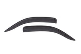 AVS 05-15 Toyota Tacoma Access Cab Aerovisor Front Outside Mount Window Deflector 2pc - Smoke - 95649